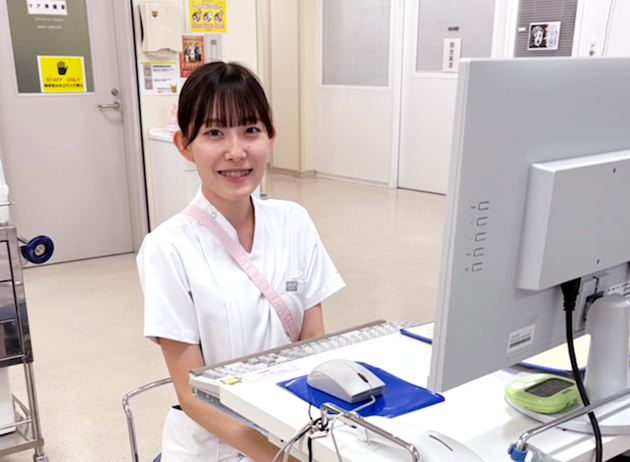 中濃厚生病院 看護師　井原 佑奈さん