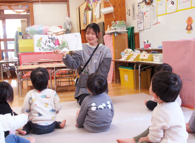 各務原市立那加中央保育所 保育士　高橋 萌果さん