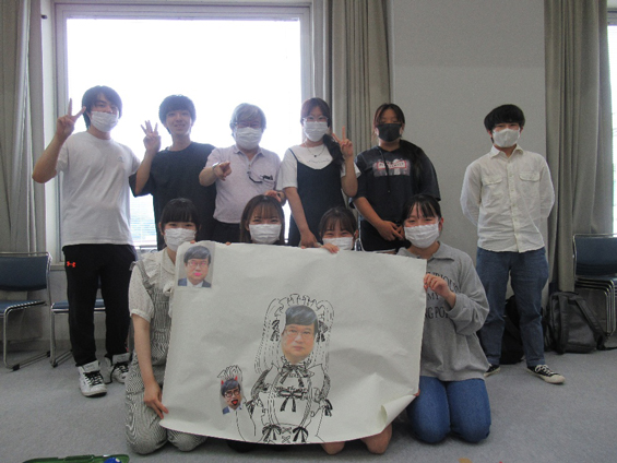 1年生高木ゼミ生の皆さん、日レク大会にて