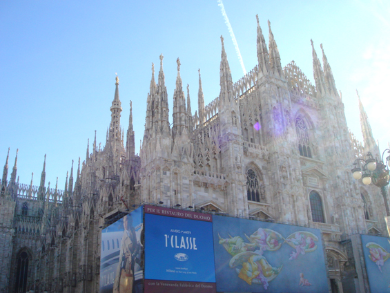 ミラノ大聖堂（イタリア卒業旅行）　