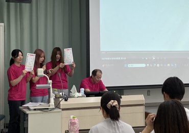 理学療法学科のオープンキャンパス（8/3）の様子をご紹介します