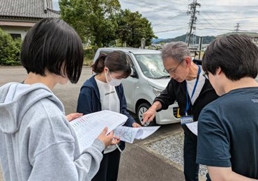 関市下有知地区でフィールドワークを実施 —地域課題解決のための活動を提案—