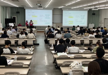 理学療法学科のオープンキャンパス（8/9）の様子をご紹介します