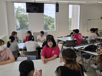 8月23日（日）看護学科オープンキャンパスの様子をお届けします